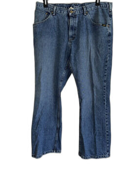 Lee Dungarees Vintage Jeans Lawton Straight Blue Pants Dark Wash 36x30 Jeans 36